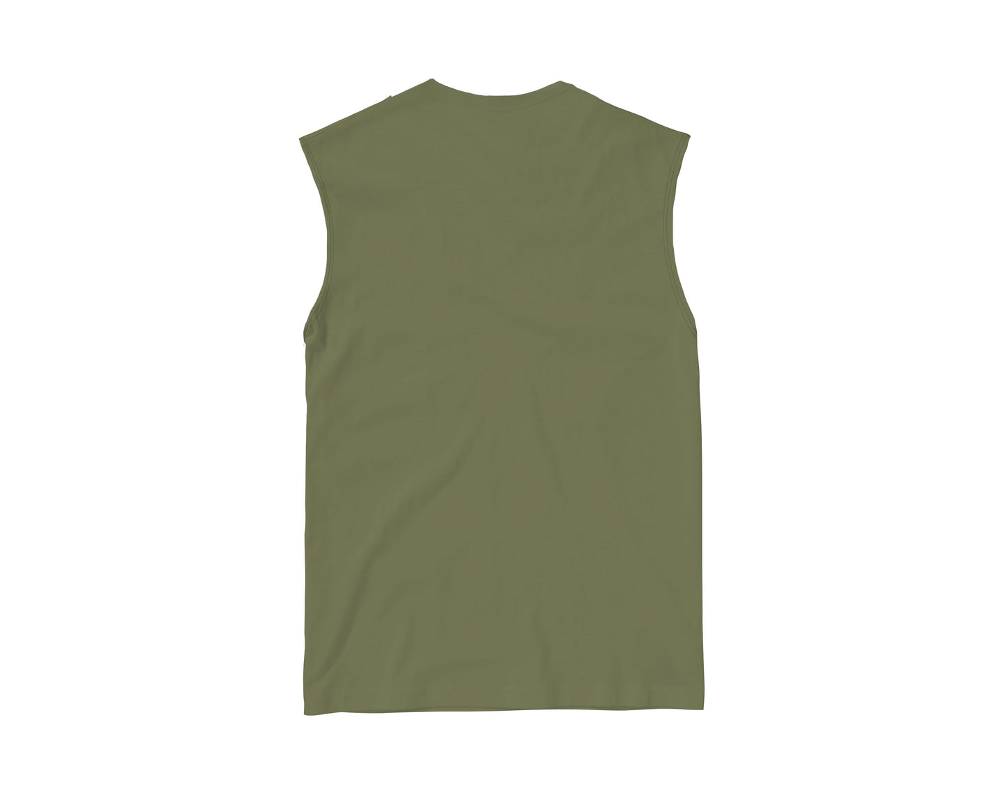 CAMISETA REGATA MACHÃO VERDE MUSGO (REF.: 018)