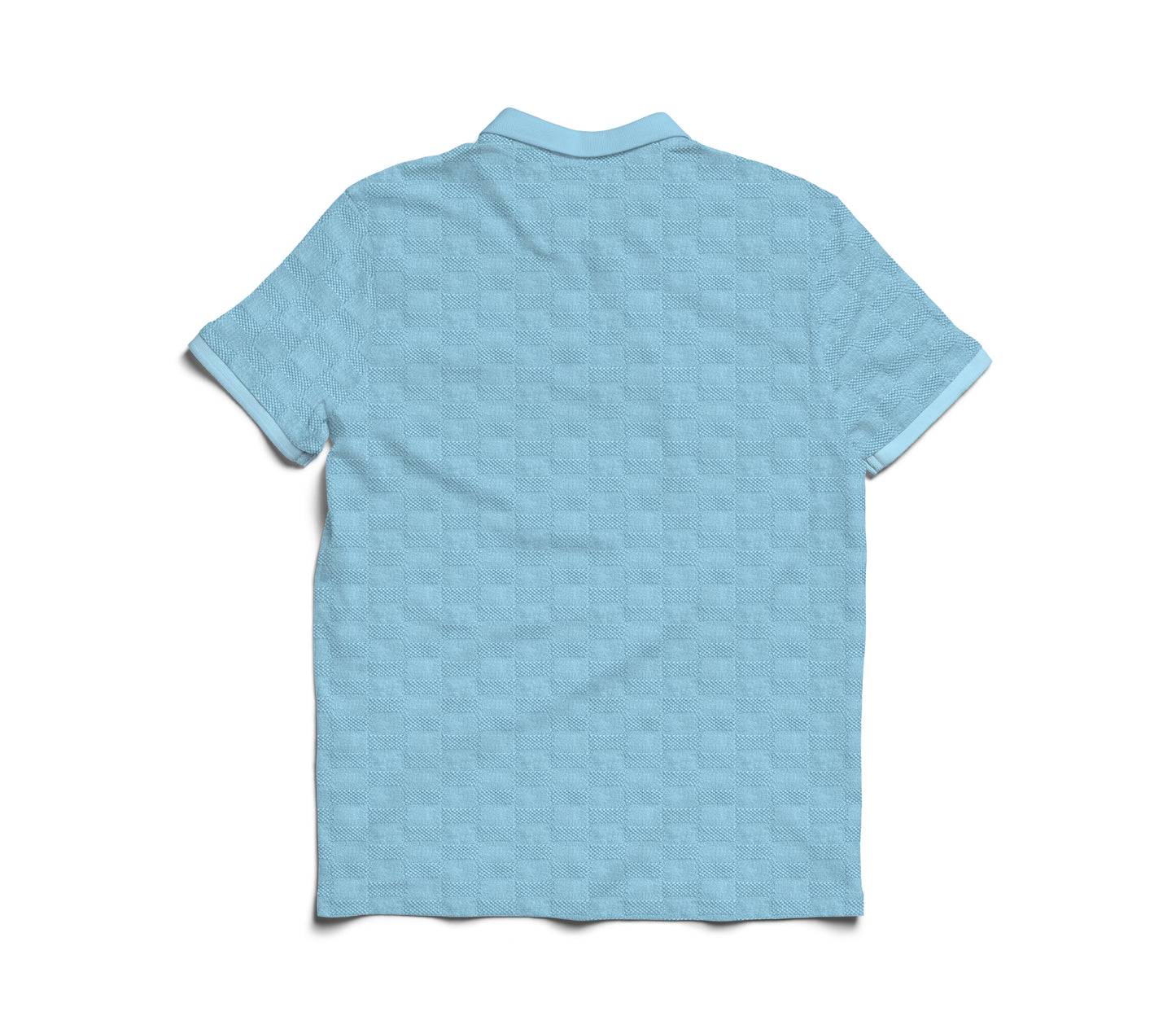 CAMISA POLO PREMIUM AZUL BEBE TRICOT (Ref.: 112)