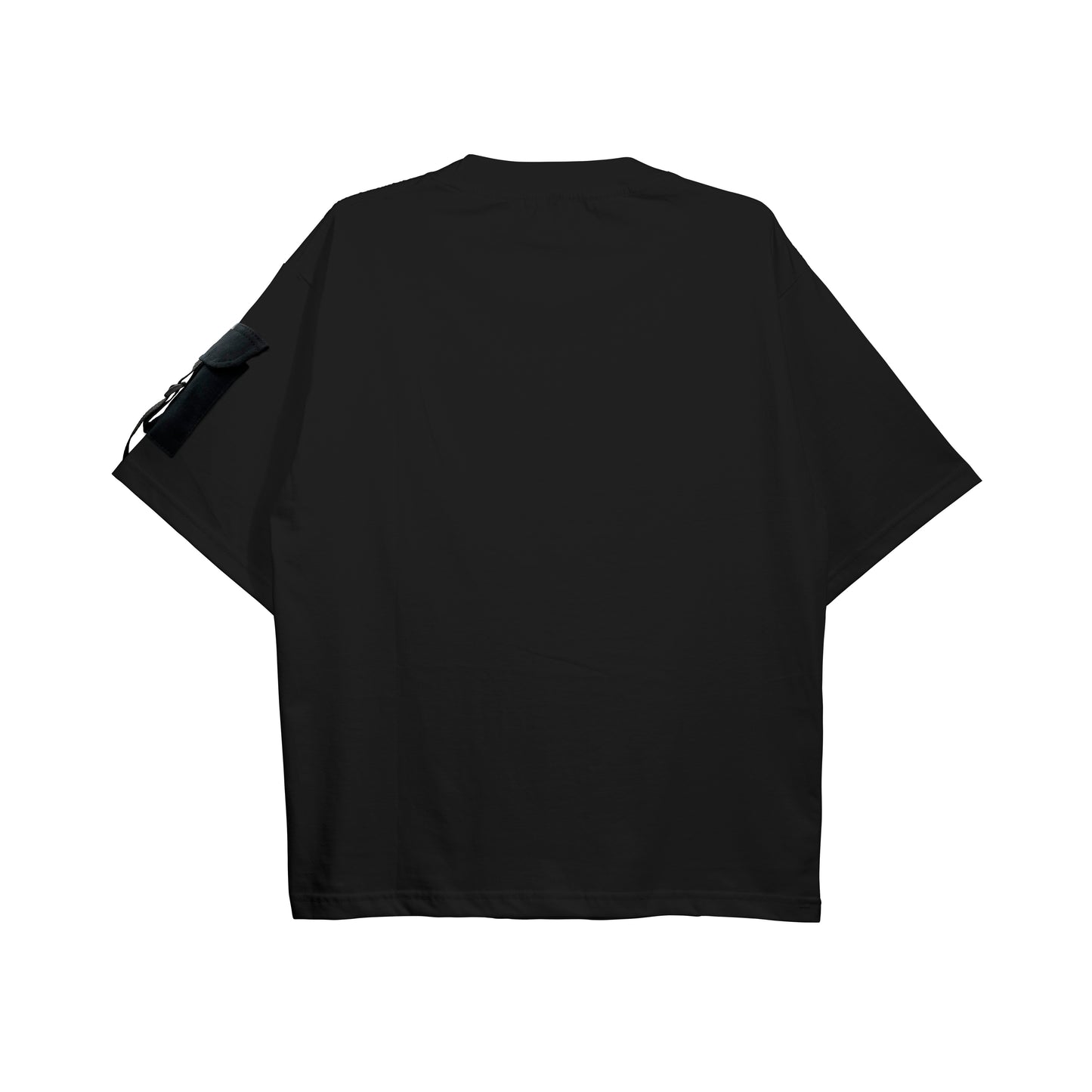 CAMISA OVERSIZED PREMIUM PRETO C/ BOLSO PRETO (REF.: 105)