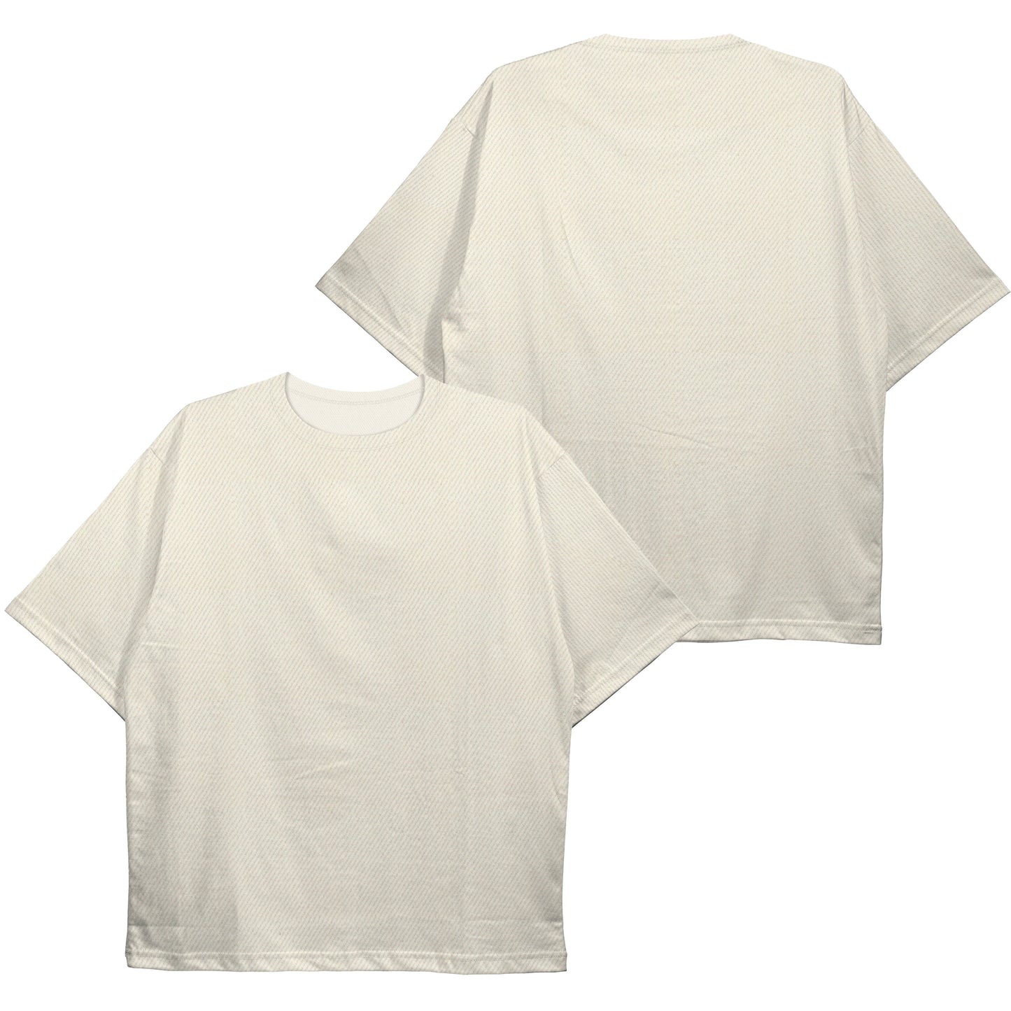CAMISA OVERSIZED A LASER PREMIUM OFF WHITE (REF.: 009)