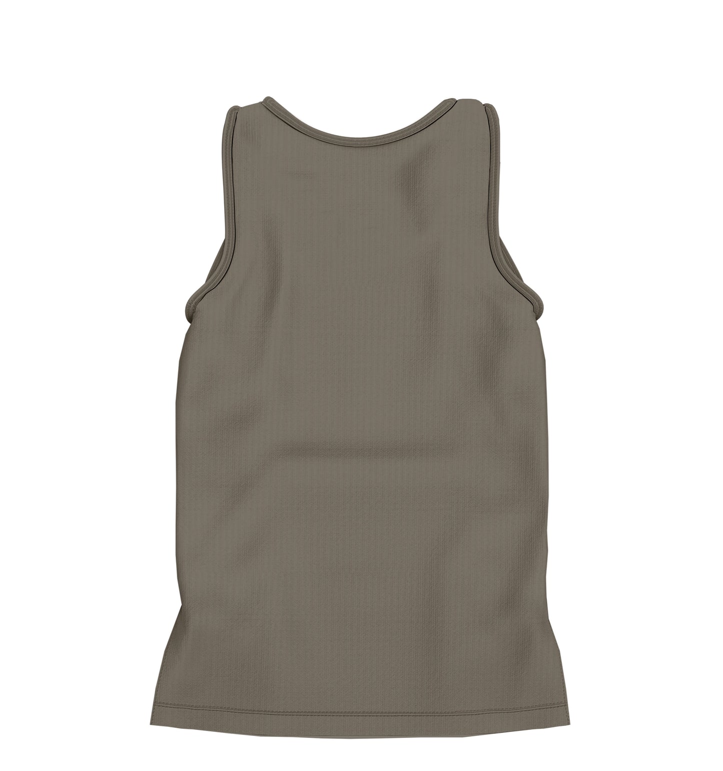 CAMISETA REGATA RIBANA MARROM NOZES (REF.: 020)