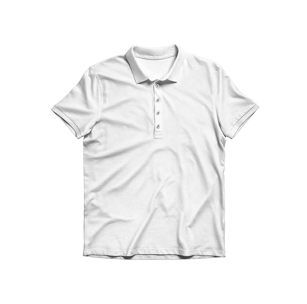 CAMISA POLO PREMIUM BRANCA (Ref.: 001)