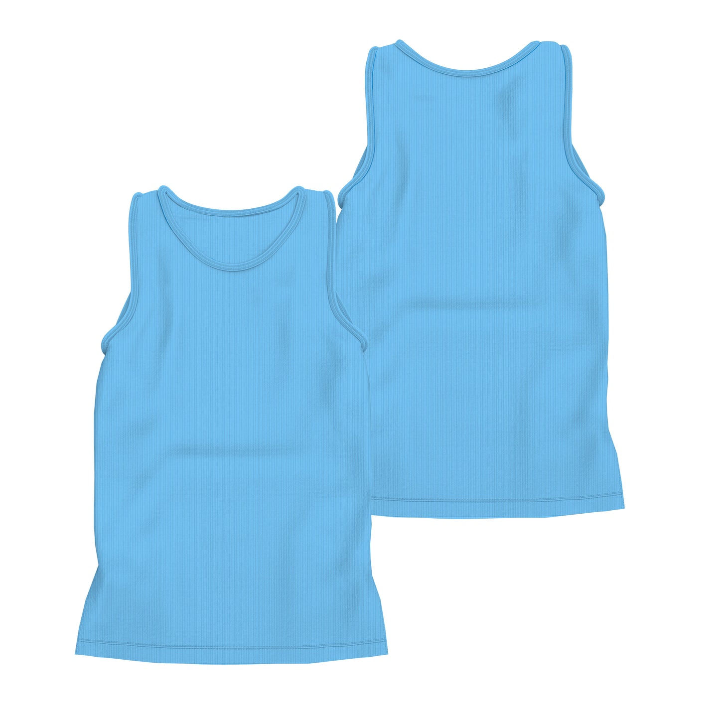 CAMISETA REGATA RIBANA AZUL NUVEM (REF.: 026)