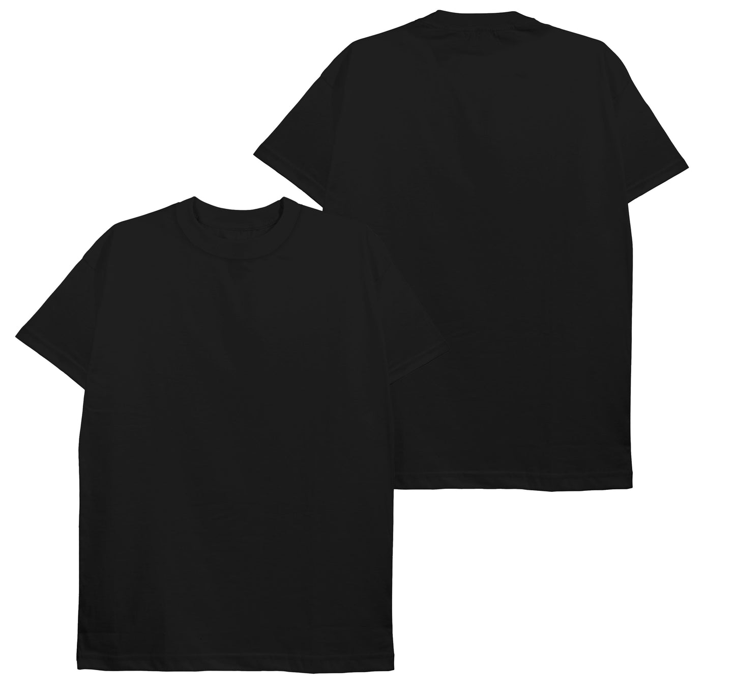 CAMISA REGULAR PRETA PERSONALIZAÇÃO 001