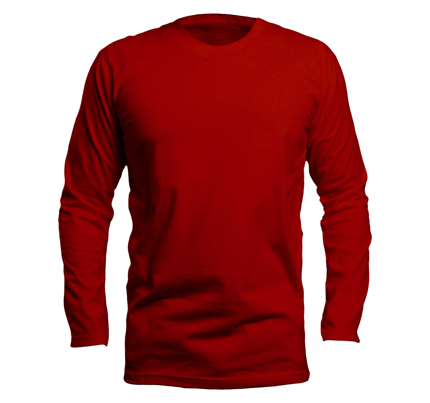 CAMISETA MANGA LONGA VERMELHA (REF:. 003)