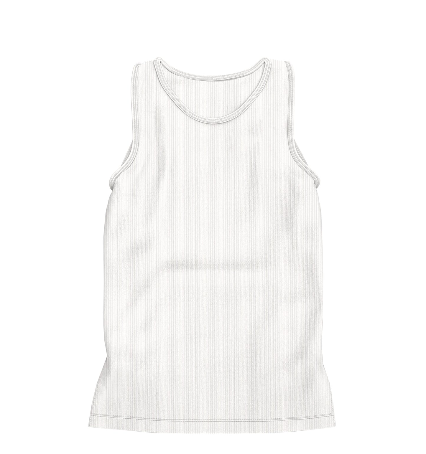 CAMISETA REGATA RIBANA BRANCA (REF.: 001)