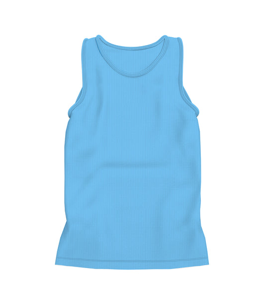 CAMISETA REGATA RIBANA AZUL NUVEM (REF.: 026)