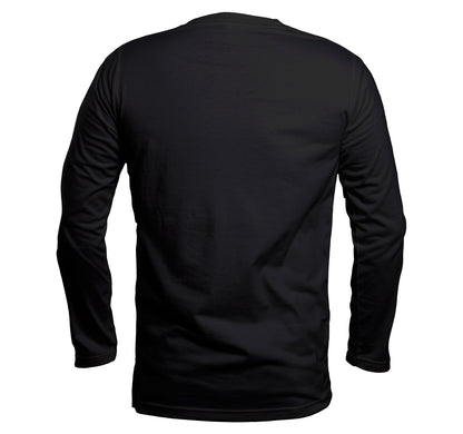CAMISETA MANGA LONGA PRETO (REF:. 002)