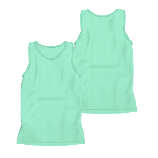 CAMISETA REGATA RIBANA VERDE AMANNHECER (REF.: 025)