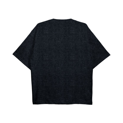 CAMISA OVERSIZED A LASER PREMIUM MESCLA ESCURA (REF.: 053)