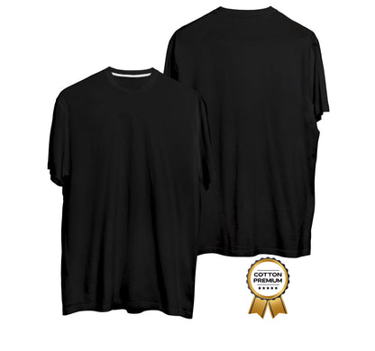 CAMISA LONG PIMA PERUANO PREMIUM PRETA (REF.:002)