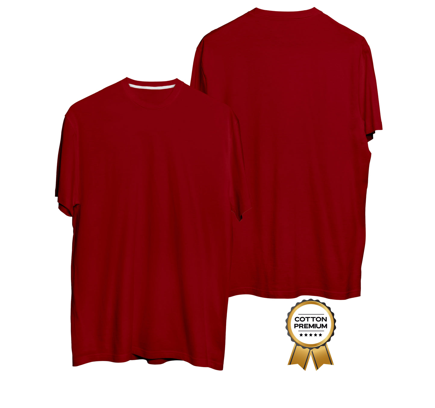 CAMISA LONG PIMA PERUANO PREMIUM VERMELHA (REF.:003)
