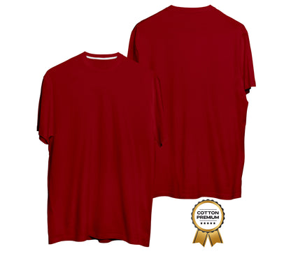 CAMISA LONG PIMA PERUANO PREMIUM VERMELHA (REF.:003)