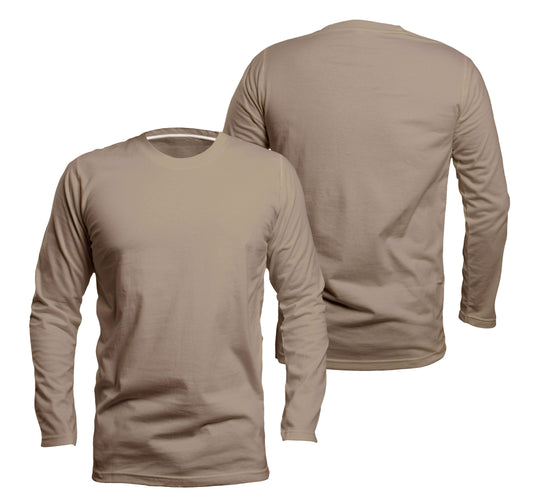 CAMISETA MANGA LONGA ARGILA MEDIA (REF:. 015)