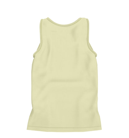 CAMISETA REGATA RIBANA AMARELO CALMARIA (REF.: 024)