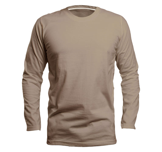 CAMISETA MANGA LONGA ARGILA MEDIA (REF:. 015)