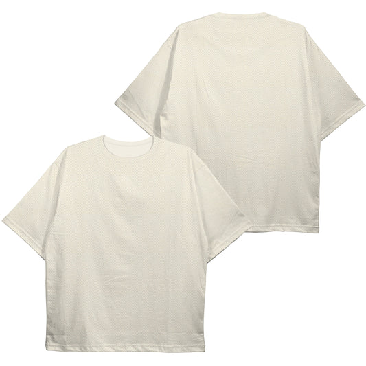 CAMISA OVERSIZED A LAZER PREMIUM OFF WHITE (REF.: 009)