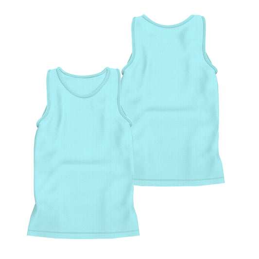CAMISETA REGATA RIBANA TURQUESA (REF.: 006)