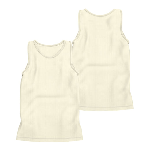 CAMISETA REGATA RIBANA OFF WHITE (REF.: 009)