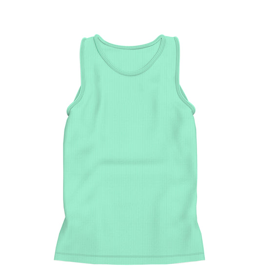 CAMISETA REGATA RIBANA VERDE AMANNHECER (REF.: 025)