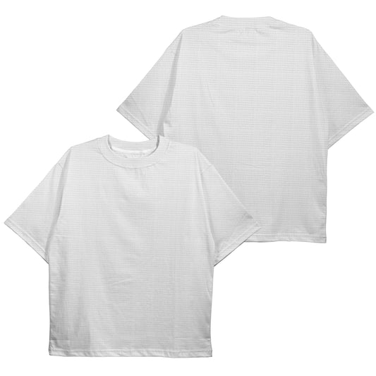 CAMISA OVERSIZED TEXTURIZED PREMIUM BRANCO (REF.: 113)