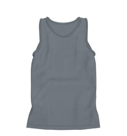 CAMISETA REGATA RIBANA CINZA BOSS(REF.: 014)