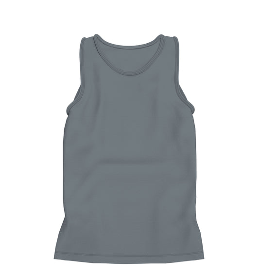 CAMISETA REGATA RIBANA CINZA BOSS(REF.: 014)