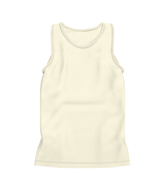 CAMISETA REGATA RIBANA OFF WHITE (REF.: 009)