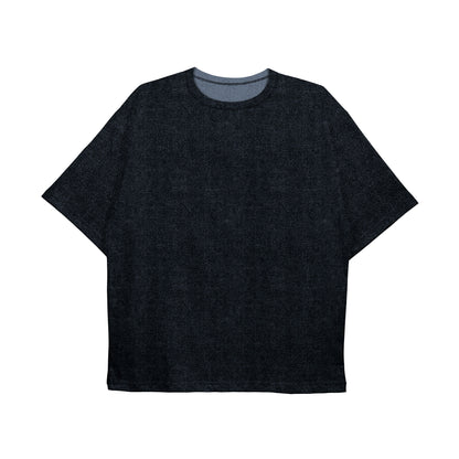 CAMISA OVERSIZED A LASER PREMIUM MESCLA ESCURA (REF.: 053)