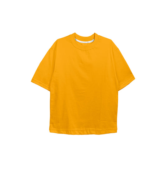 CAMISA MINI OVERSIZED PREMIUM AMARELO MANGO (REF.: 054)