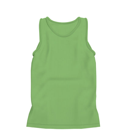 CAMISETA REGATA RIBANA VERDE MARCIANO (REF.: 021)