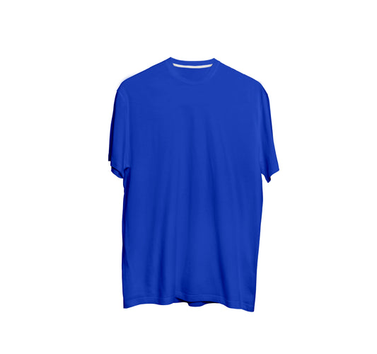 CAMISA LONG COTTON AZUL REAL (REF.: 005)