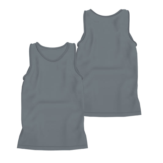CAMISETA REGATA RIBANA CINZA BOSS(REF.: 014)