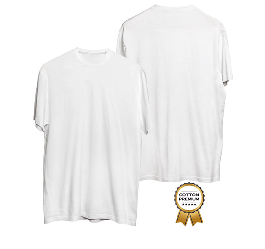 CAMISA LONG PIMA PERUANO PREMIUM BRANCA (REF.:001)