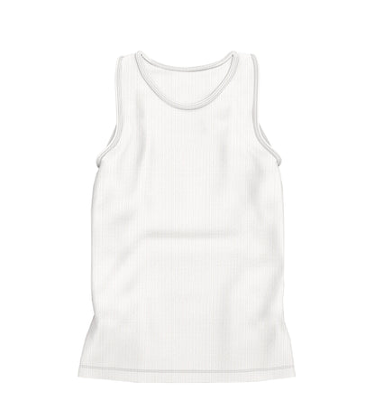 CAMISETA REGATA RIBANA BRANCA (REF.: 001)